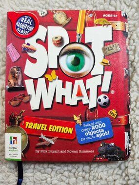 Hinkler Spot What Travel Edition Kids Activity Board Book ISBN 9781743678565